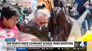 The Covenant School shooting one month later