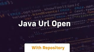 java url open