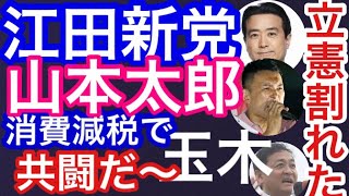 割れる立憲沈みゆく泥船　自民終焉へ　財務省解体＝消費税廃止だ〜　嫌でも共闘して自民財務省解体だ〜　@official_reiwa @れいわ応援組