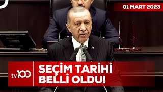 Erdoğan, Seçim İçin 14 Mayısı İşaret Etti | Ece Üner ile Tv100 Ana Haber