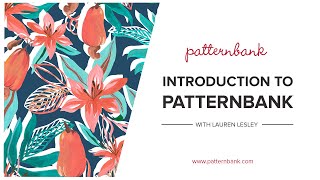 Introduction to Patternbank - Online Textile Design Studio | Pattern + Surface Pattern