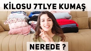 KİLOSU 7 TLYE KUMAŞ ? | İZMİR | KUMAŞ ALIŞVERİŞİ