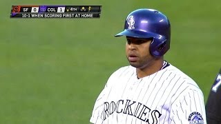 Rosario's double to right-center plates Tulo