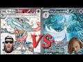 Table Top Pokemon Greninja ex VS Gardevoir ex