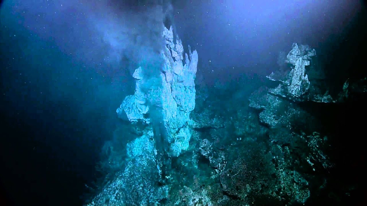 Hydrothermal Vents Undersea New Zealand Ocean Floor