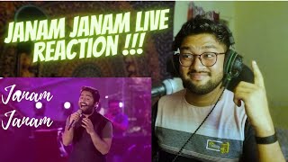 Janam Janam (Arijit Singh Live) | MTV India Tour || SINGER REACTION VIDEO !!!