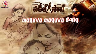 Maguva maguva song||vakeel Sab||powan Kalyan new move||