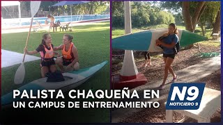 PALISTA CHAQUEÑA EN UN CAMPUS DE ENTRENAMIENTO - NOTICIERO 9