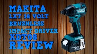 Makita XDT08 / LXDT08 18V LXT Brushless 1/4