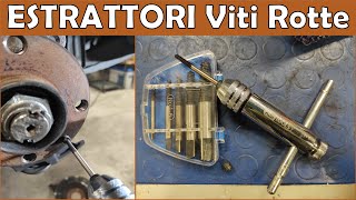 Metodo per Rimuovere BULLONE / VITE SPEZZATA: Utilizzo del set ESTRATTORI BGS