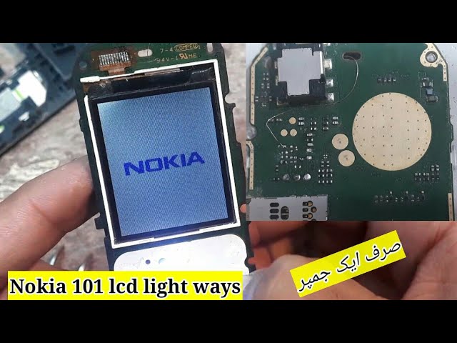 Nokia C1 01 Display Light Solution Jumper