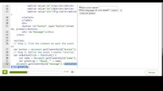 Processing forms with events (Video Version)