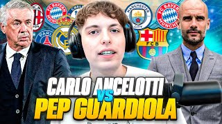 CARLO ANCELOTTI vs. PEP GUARDIOLA - ¿QUIEN ES MEJOR?