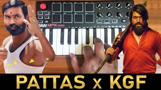 Pattas X KGF Bgm Mix By Raj Bharath | Yash | Dhanush | Ravi Basrur | Vivek-Mervin
