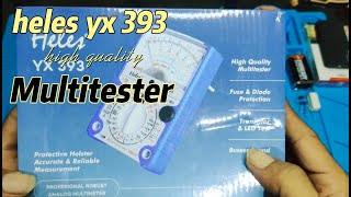 MULTITESTER ANALOG HELES YX-393 (UNBOXING & REVEW)