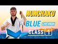 Nunchaku - Blue Chevron - Class 1