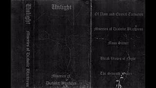 Unlight (Australia) - Miseries of Diabolic Blackness (Demo 2002)