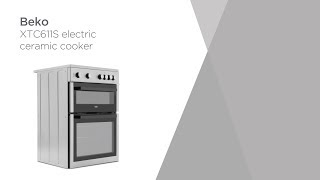 Beko XTC611S 60 cm Electric Cooker - Silver | Product Overview | Currys PC World