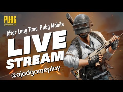 After Long Time Live Stream Pubg Mobile Ajad Gameplay Youtube