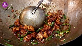 Chilli Chicken Restaurant Style In Just 2 Minutes | Easy Chili Chicken Gravy Indian Street Food