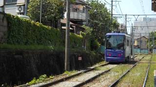 都電荒川線　今日も行く－１　東池袋四丁目停留所　8807