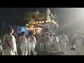 中津祇園　2023　殿町踊車引き出し