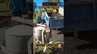 este constructor esta loco, arena gruesa imposible trabajar #2024 #humor #ideas #muyfacil #como