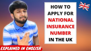 🇬🇧 How To Apply For National Insurance Number UK Online in 2021 | Complete Process Explained