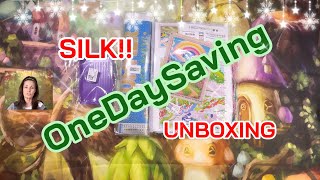 OneDaySaving SILK  CS + Mystery DP!! #onedaysaving  #unboxing #review #crossstitch