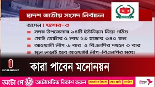 আসন দখলে রাখতে চায় আ.লীগ; আন্দোলনে বিএনপি, দল গোছাতে ব্যর্থ জাপা  || Jessore-3 || Independent TV