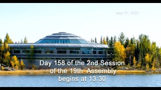 19TH ASSEMBLY 2nd SESSION, DAY 158