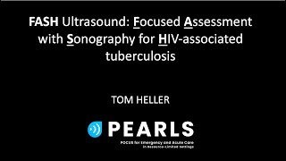 FASH Ultrasound - Tom Heller - PEARLS Lecture June 2023