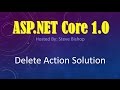 43. (ASP.NET Core 1.0 & MVC) Delete Action & Reference Constraint Error Solution