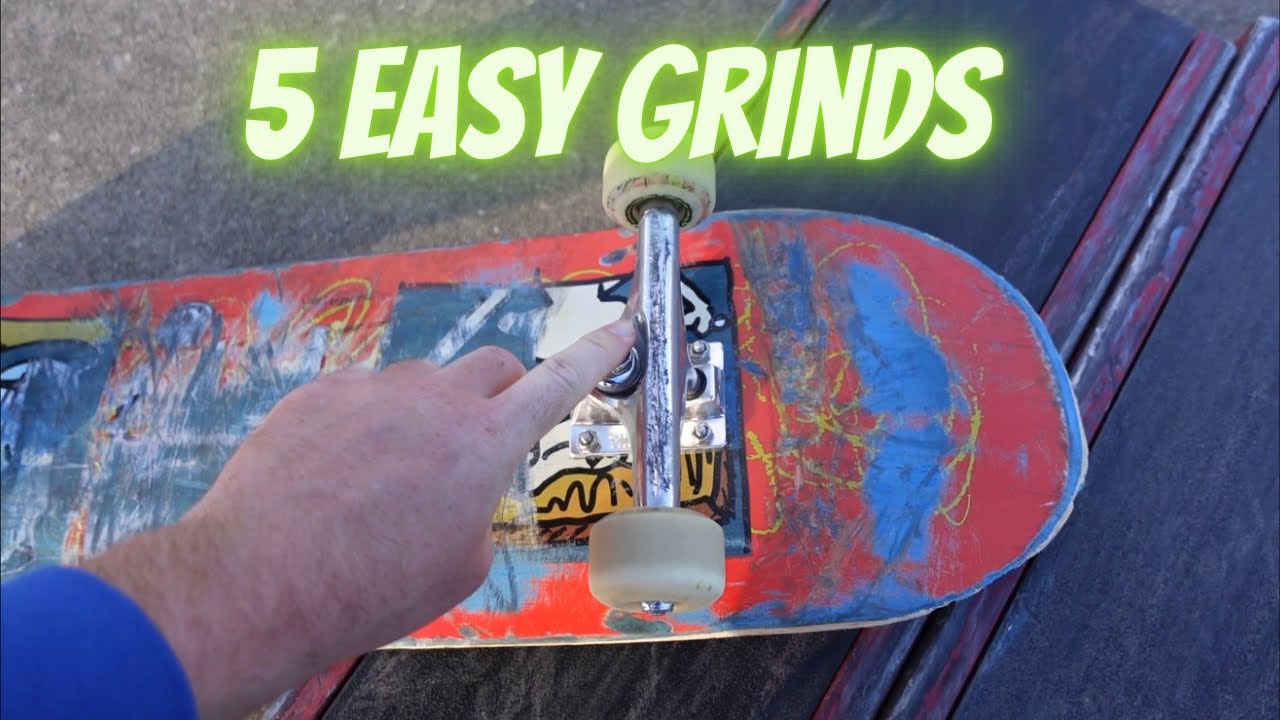 5 Easy Ledge Skate Tricks Youtube