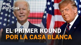 Donald TRUMP y Joe BIDEN disputan su PRIMER DEBATE electoral por la PRESIDENCIA de EE.UU | RTVE