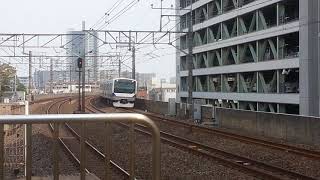 【時速90km/h】E531系10両 常磐快速線(亀有駅) 通過　【予備６】