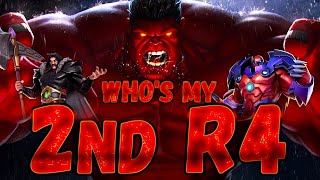 Who will be the 2nd rank 4?!?!? Is it red hulk time?