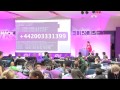 Yahoo! Hack Europe: London:  Twilio API demo - Michael Wawra, Twilio