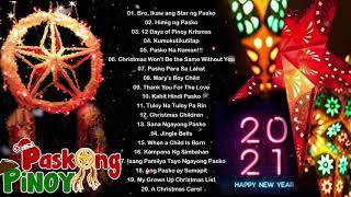Top Paskong Pinoy Medley 2021 🎄 Greatest Tagalog Christmas Songs Nonstop 2021