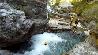 Canyoning in de Spaanse Pyreneeën