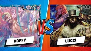 OP8.5 Store Tournament Finals: Doflamingo vs Lucci: One Piece Trading Card Game