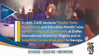 #CAIRSnapshots: In 1999, CAIR Declares 'Muslim Voter Registration Month,' Wins Workers' Rights Cases