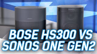 Bose Home Speaker 300 vs SONOS One: Battle Of The Small Smart Speakers