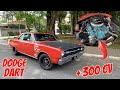 DODGE DART: street rod traz preparação aspirada e mais de 300 cv