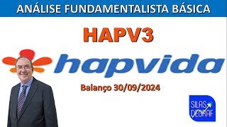 HAPV3 - HAPVIDA PARTICIPAÇÕES E INVESTIMENTOS S/A. ANÁLISE FUNDAMENTALISTA BÁSICA.PROF. SILAS DEGRAF