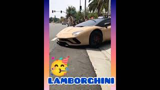 Cool Colorful Chrome Super Lamborghini 🧡🤩🏔️🌨️Super Cool Colourful Super Car 🤩🏔️🦄(3)