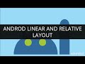 Android Linear Layout | Android Relative Layout | Android App Development Tutorial | Edureka