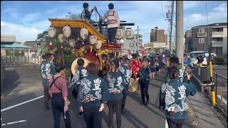 令和五年7月30日八十積椋神社石取祭本楽(豊田)