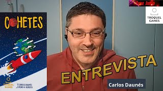 Entrevista a Carlos Daunés, autor de Cohetes.