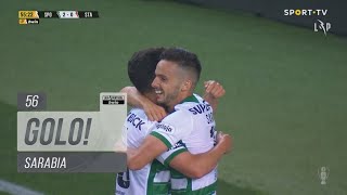 Goal | Golo Sarabia: Sporting (3)-0 Santa Clara (Liga 21/22 #34)